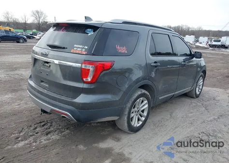 2016 Ford Explorer Xlt z USA, uszkodzony, nr VIN 1FM5K7D86GGA49953
